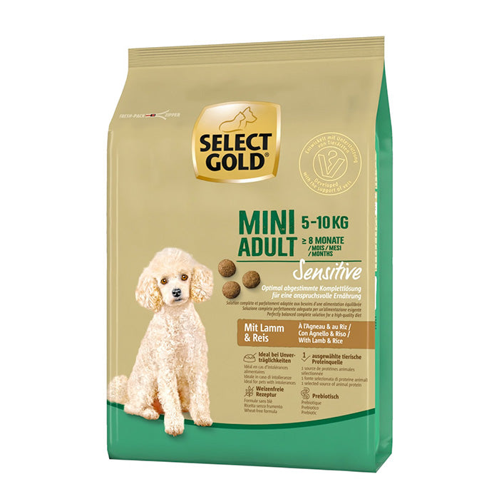 Adult Sensitive Mini lam & ris