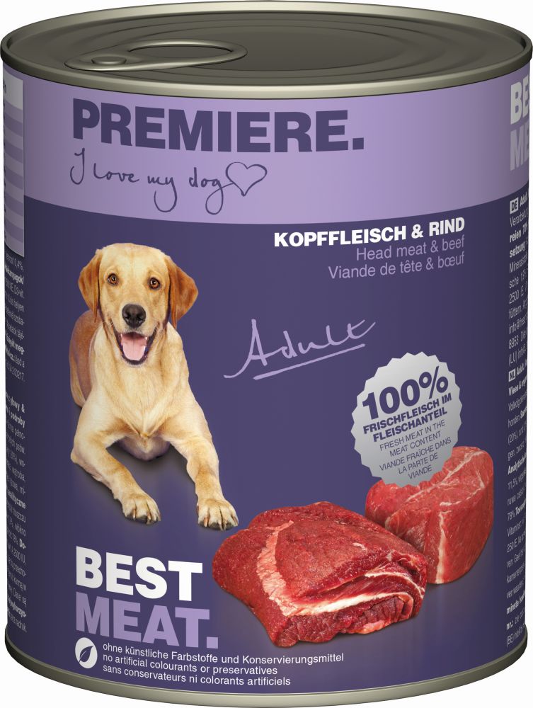 Adult Best Meat, dåse hovedkød & okse 800 g