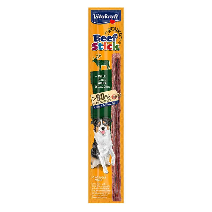 Beef-Stick vildt 12 g VITAKRAFT