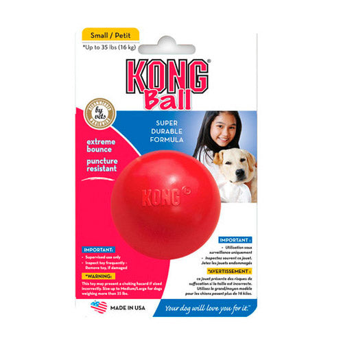 Interaktivt legetøj Ball medium 6,3 cm rød