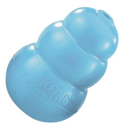 Bidelegetøj til hvalpe Large 10cm lyseblå el. lyserød