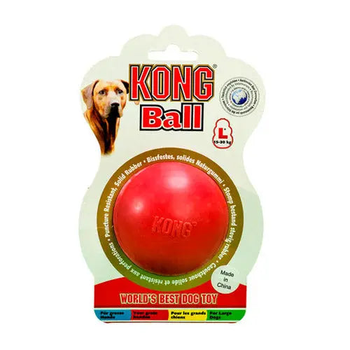 Interaktivt legetøj Ball large 7 cm rød - Maxi Zoo Danmark