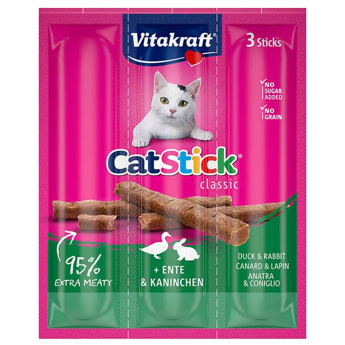 Cat-Stick Classic and & kanin 3x6 g VITAKRAFT