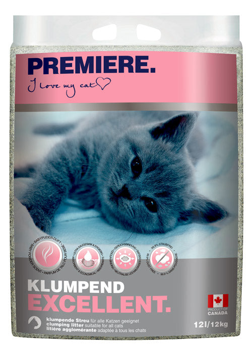 Kattegrus Excellent Babypudder klumpende 12 kg/12 l