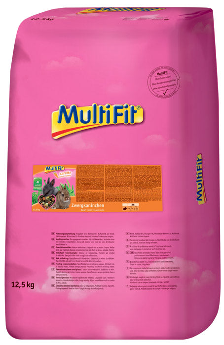 Dværgkanin med gulerødder 12,5 kg