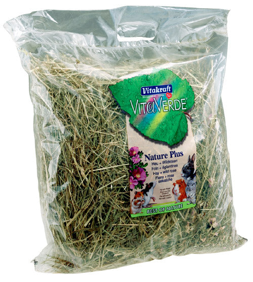 Vita Verde Hø med vilde roser 500 g