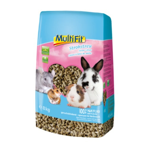 Halm strøpiller pressede 12 l / 8 kg