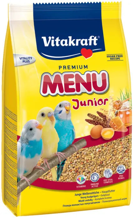 Menu kids undulat 500 g - Maxi Zoo Danmark