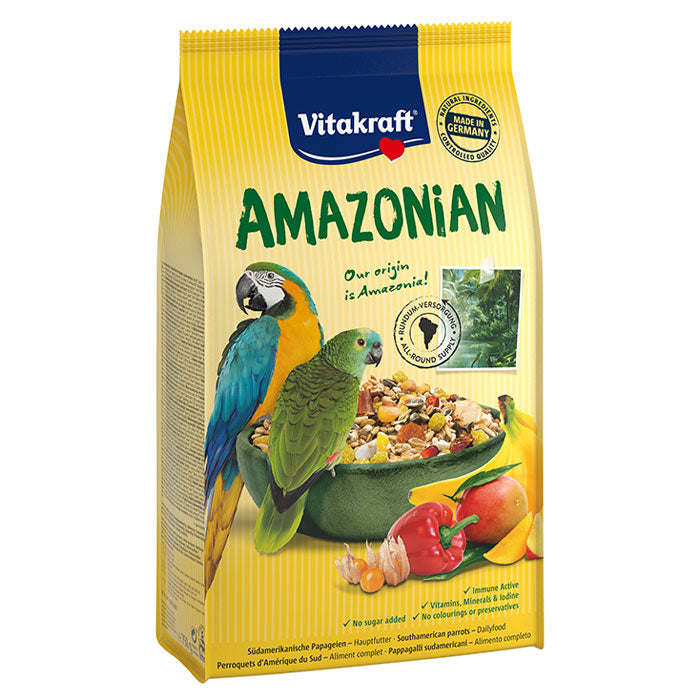 Amazonian Dværgpapegøje 750 g