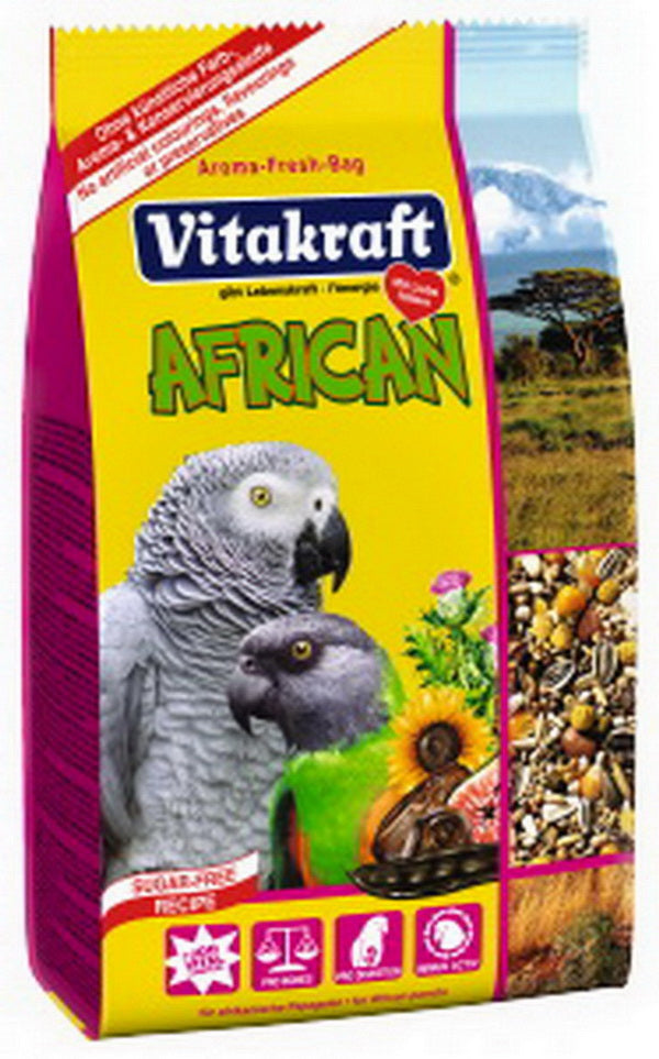 African Gråpapegøje750 g