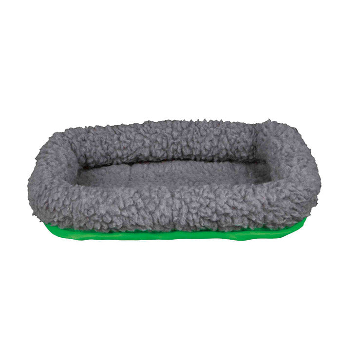 Seng til marsvin 30x22 cm grøn/grå