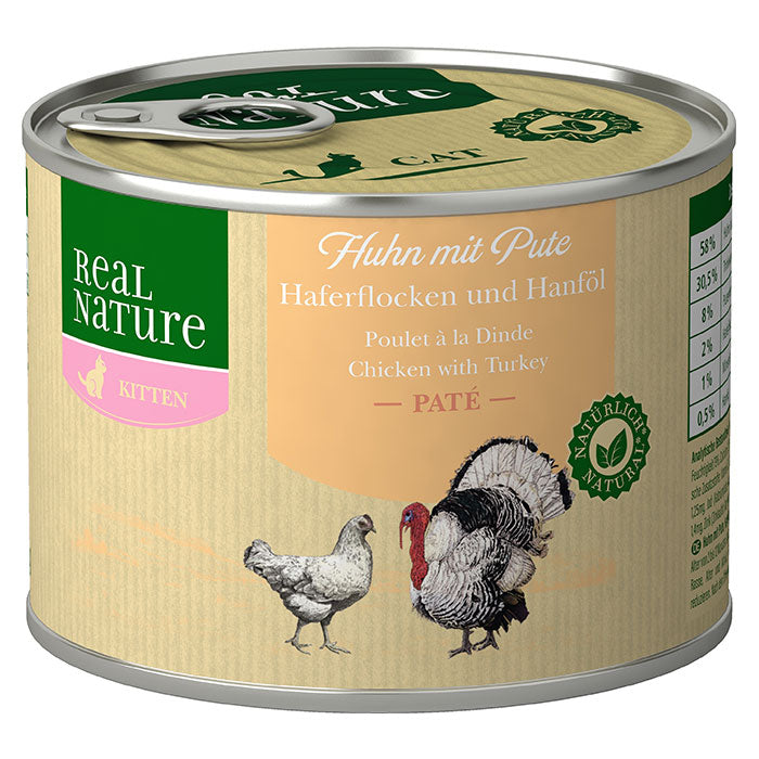 Kitten, dåse kylling & kalkun 200 g