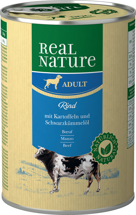 Adult, dåse okse & kartofler 400 g