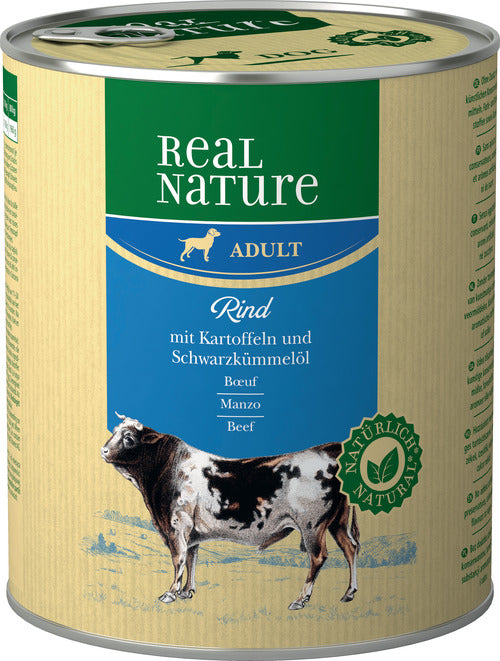 Adult, dåse okse & kartofler 800 g