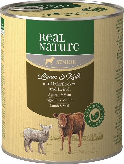Senior, dåse lam & kalv 800 g