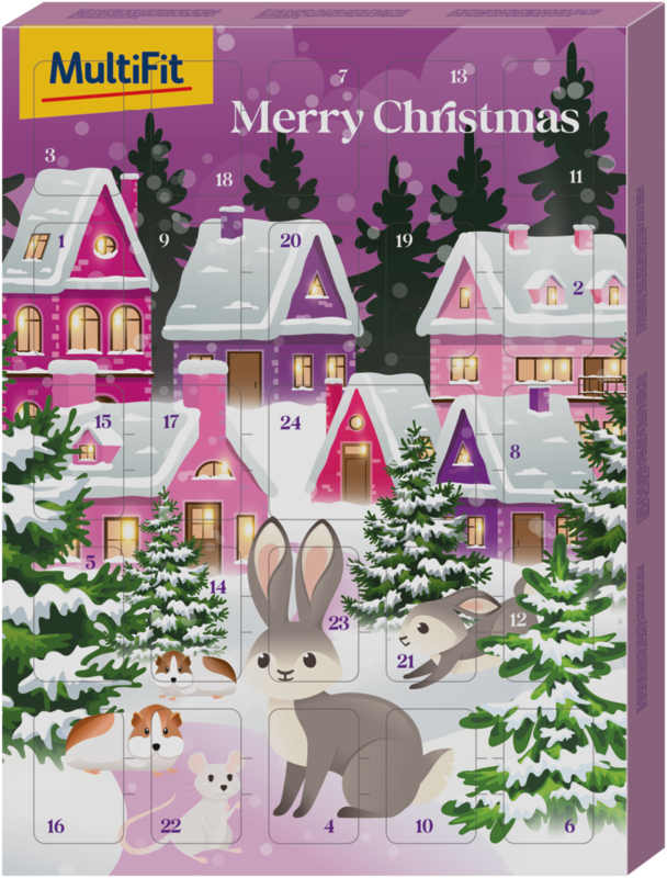 Julekalender til gnaver & kanin 120 g