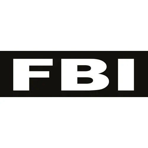 Labels FBI large K9