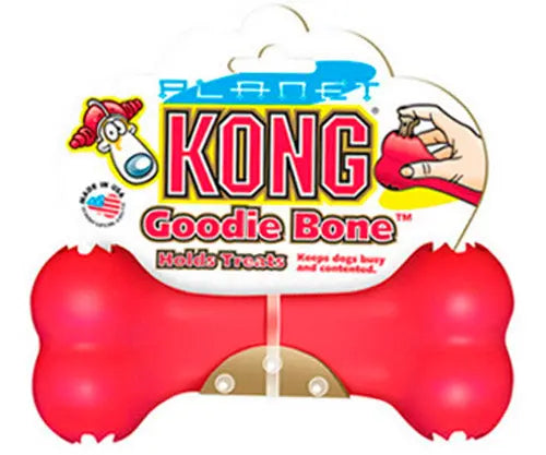 Aktivitetslegetøj Goodie bone medium rød - Maxi Zoo Danmark