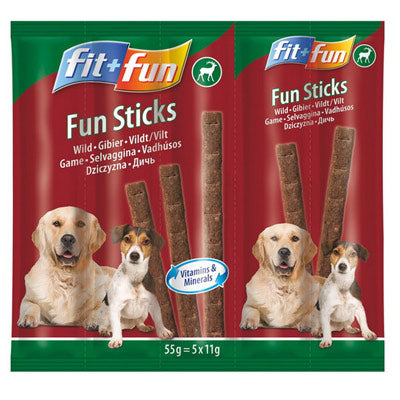 Fun Sticks vildt 5x11 g