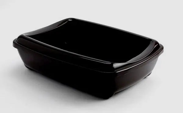 Moderna Kattebakke med kant 38x50x14 cm sort - Maxi Zoo Danmark