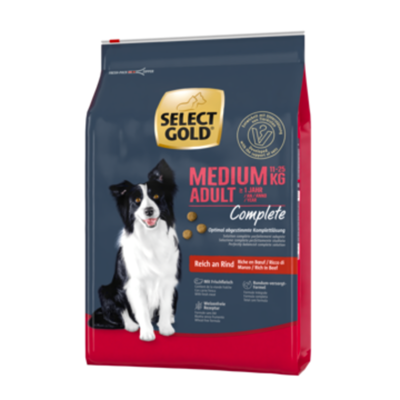 Tørfoder Adult Complete Medium okse