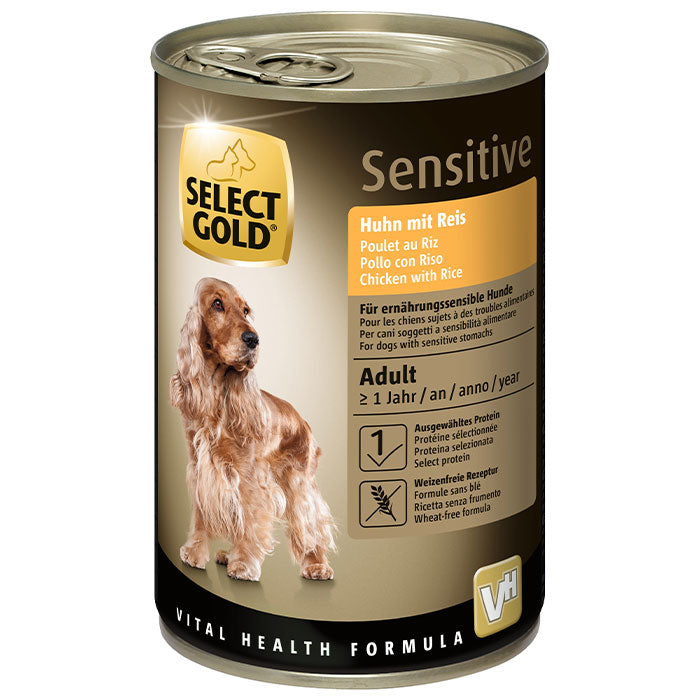 Adult Sensitive, dåse kylling & ris 400 g