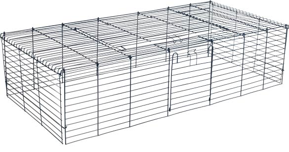 Top gitter til gnaverbur 120,8 x 56,3 x 26,3 cm blå