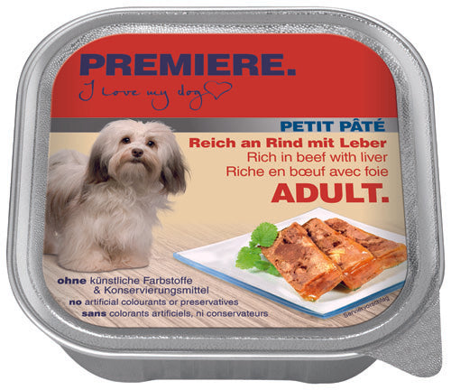 Adult Petit Paté, alu-bakke okse & lever 150 g