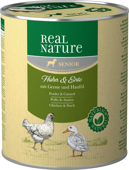 Senior, dåse kylling & lam 800 g