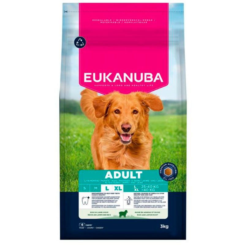 Adult large lam & ris 12 kg