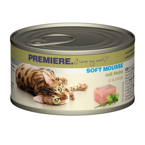 Adult Soft Mousse, dåse kylling 85 g