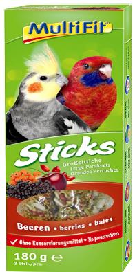 Parakit kräcker bær 2 x 90 g