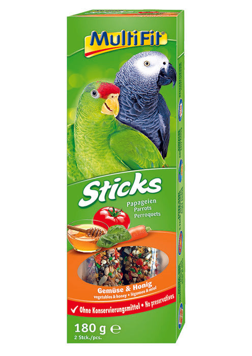 Papegøje kräcker grønt & honning 2 x 90 g
