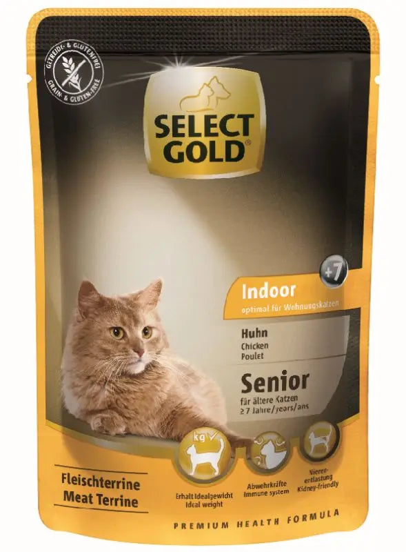 Senior Indoor, pouch kylling 85 g - Maxi Zoo Danmark