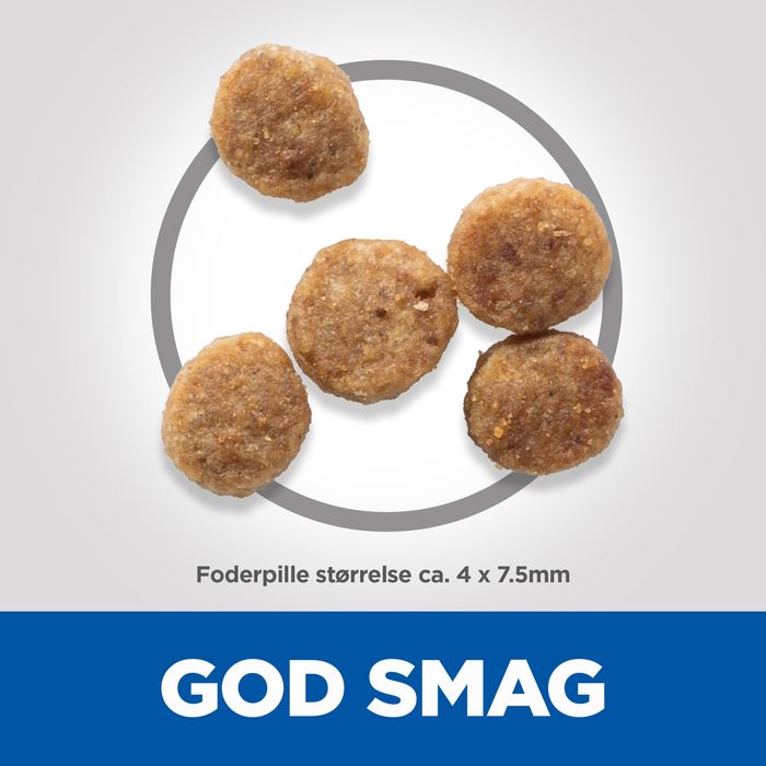 Senior Small & Mini kylling 1,5 kg