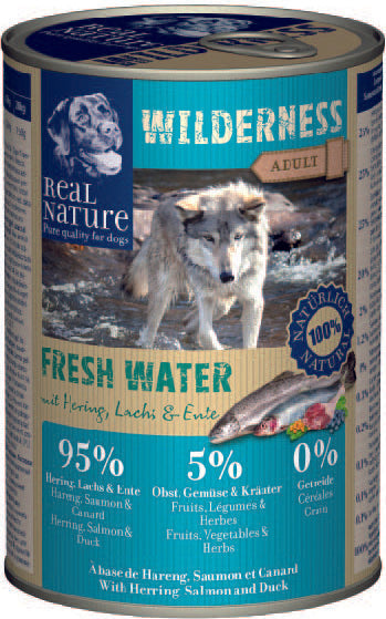 Adult Wilderness Fresh Water sild, laks & and 400 g