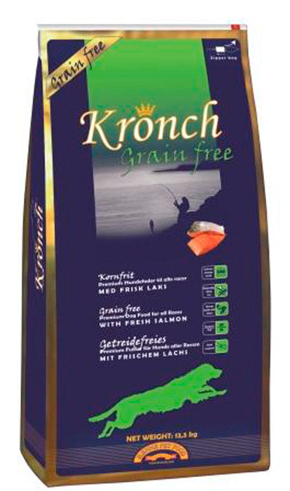 Adult Kronch Kornfri laks 13,5 kg