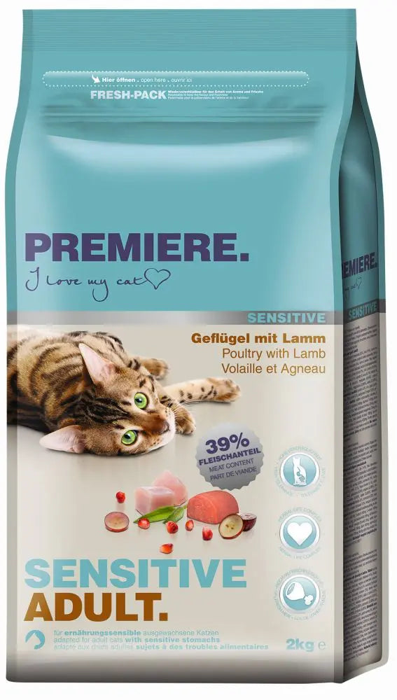 Adult Sensitive fjerkræ & lam 2 kg - Maxi Zoo Danmark