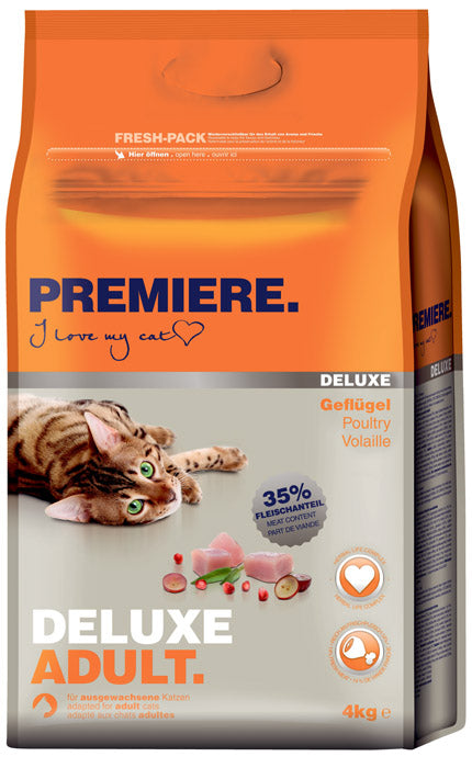 Meat menu Adult Deluxefjerkræ 4 kg - Maxi Zoo Danmark