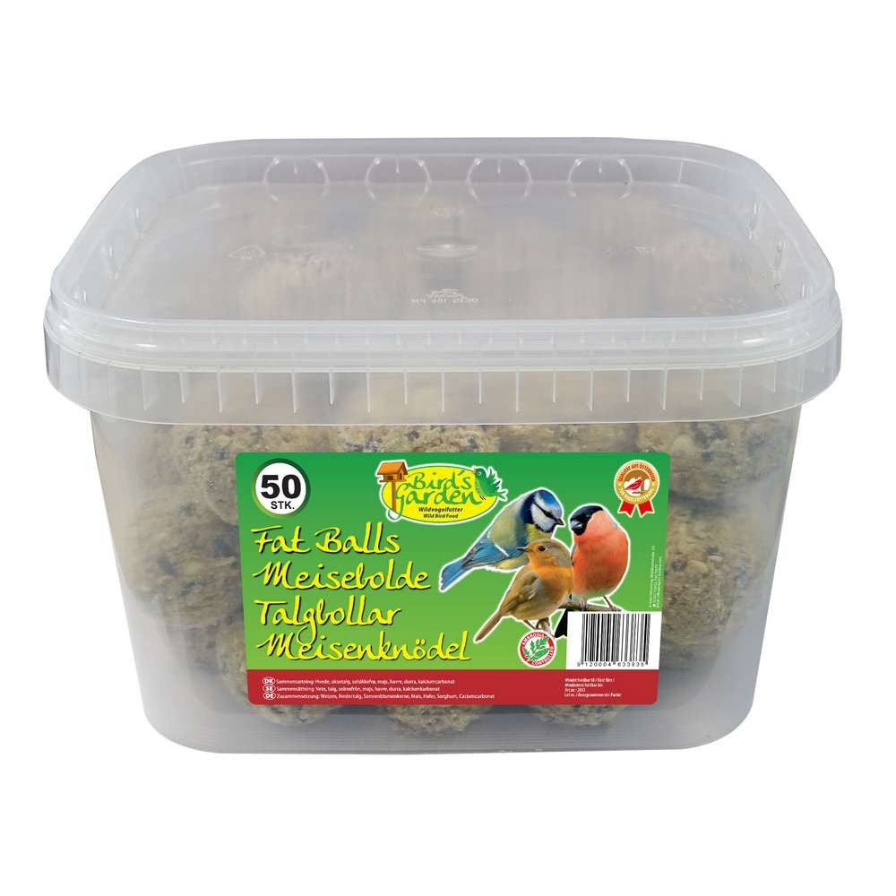 Mejsebolde uden net i spand 50 x 90g