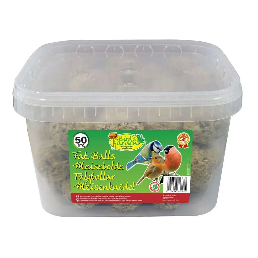 Mejsebolde uden net i spand 50 x 90g - Maxi Zoo Danmark