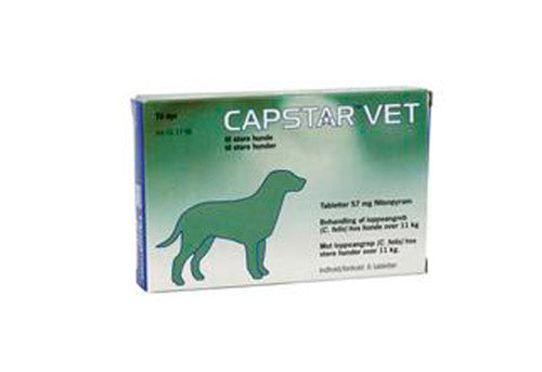 Loppemiddel Capstar Vet 11-57 kg/57 mg til hund