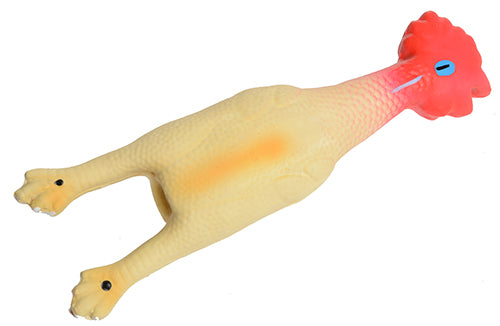 Latexlegetøj kylling 22 cm