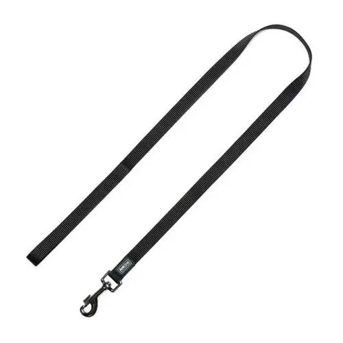 Nylon kortline Classic 100 cm x 15 mm sort - Maxi Zoo Danmark