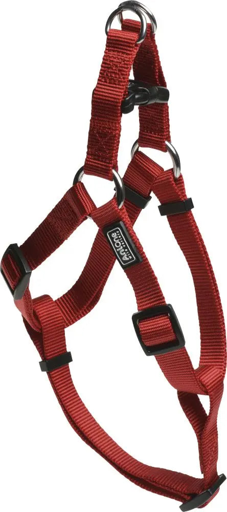 Nylonsele Classic 65-80 cm x 25 mm rød - Maxi Zoo Danmark