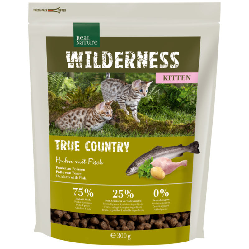 Kitten Wilderness True Country kylling & fisk 300 g