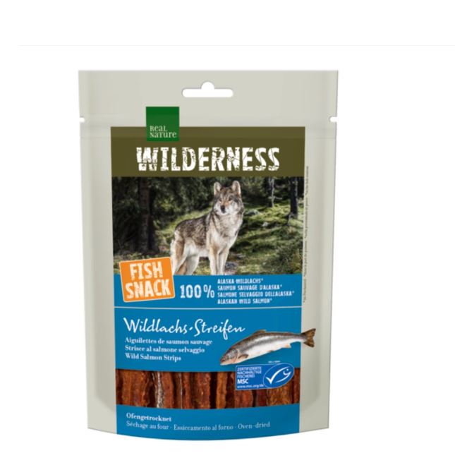 Adult Wilderness Fresh Hunt snack vildlaks strimler 70 g