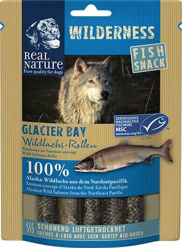 Adult Wilderness Glacier Bay snack vildlaks ruller 70 g