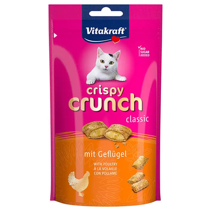 Crispy Crunch fjerkræ 60 g - Maxi Zoo Danmark