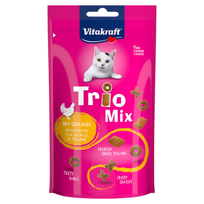 Trio Mix fjerkræ 60 g